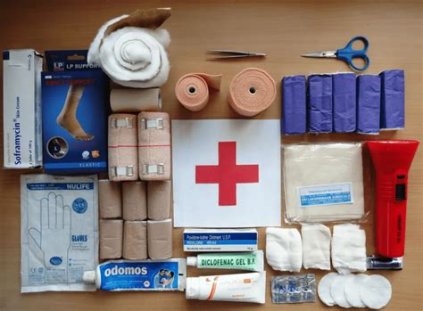 Image result for First Aid Kit Items