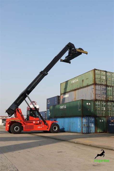 Image result for Reach Stacker Operating