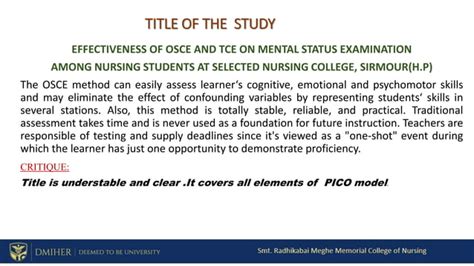 Image result for Test Critique Example