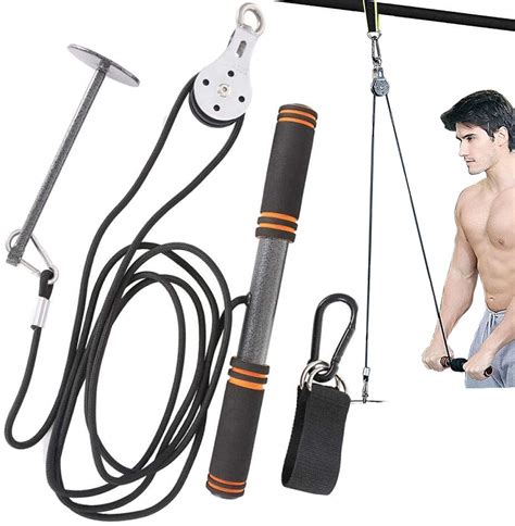 Buy Pulley Cable Machine Workout Equipment Home Gym Professional ...