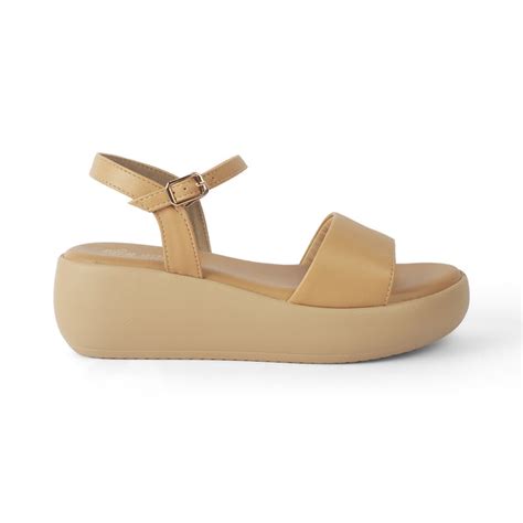 Buy Beige Women's Wedges - The Impl Beige | Tresmode