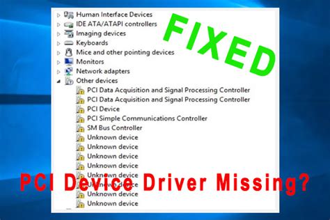Image result for Device Driver Missing