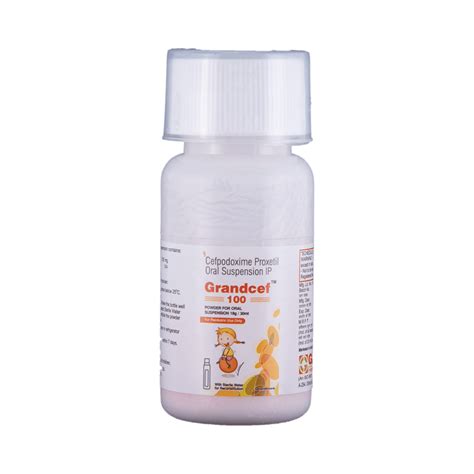 Grandcef 100 Oral Suspension | 30 Minutes 24/7 Delivery
