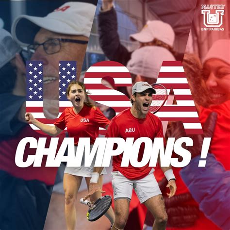Team USA wins the 16th Master'U BNP Paribas ! - Master'U BNP Paribas