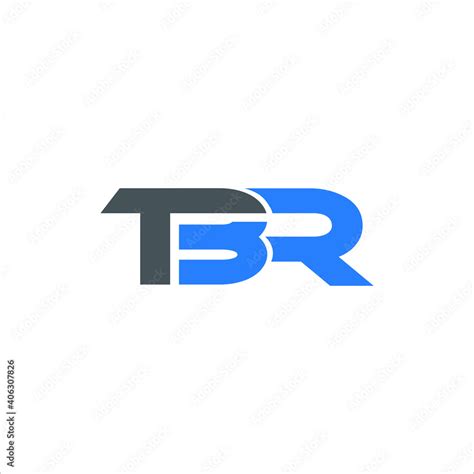 TBR logo TBR icon TBR vector TBR monogram TBR letter TBR minimalist TBR ...