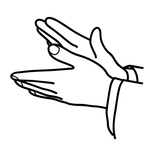 Image result for Hands Clapping Vector Sketch