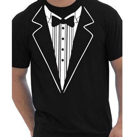 Funny Tuxedo T-Shirt 3D Print Novelty Tee. Our Novelty Tee decorated ...