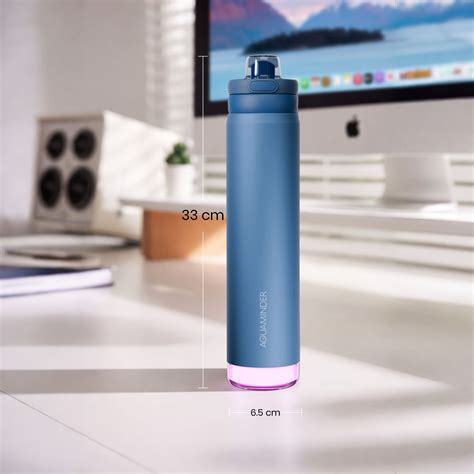 Rio Prime+ Smart Reminder Beep & Glow Vacuum Bottle with Chug Cap | 70 ...
