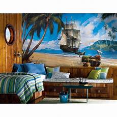 Pirate Wall Murals by Ship Wall Mural Wallpaper Accent Decor Pirate Wall Murals