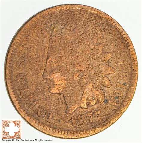 1877 Indian Head Cent | Property Room