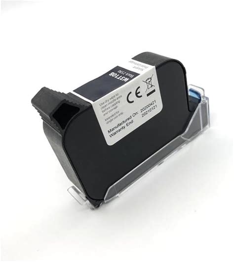 W3T10B Black Inkjet Printer Cartridge (2590 Solvent Print Cartridge ...