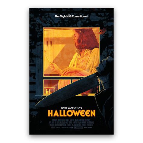 John Carpenter's Halloween - Movie Poster By Florey | Vice Press