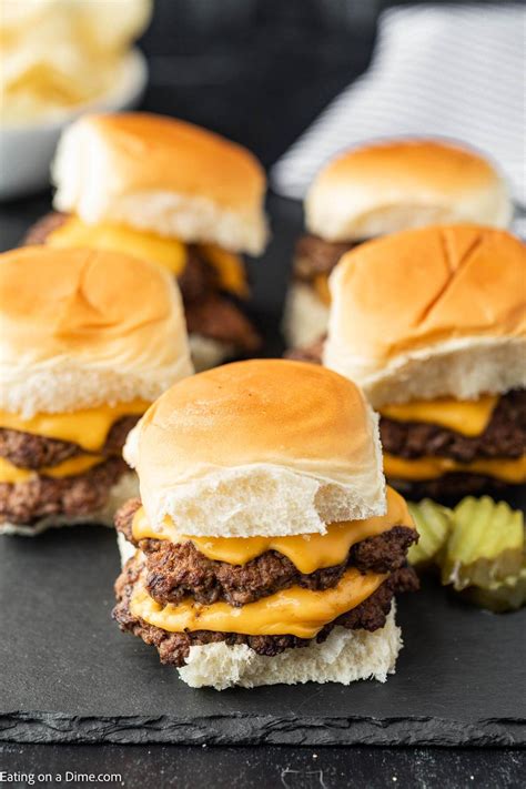 Smash Burger Sliders - How to make smash burger sliders