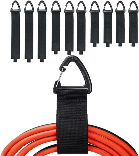 Amazon.com: Hanging Extension Cord Holder - Storage Wrap Straps with ...