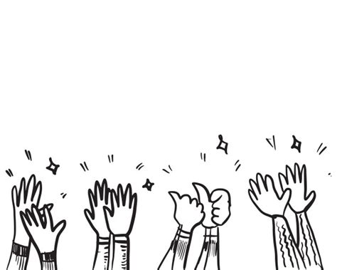 Image result for Hands Clapping Vector Sketch