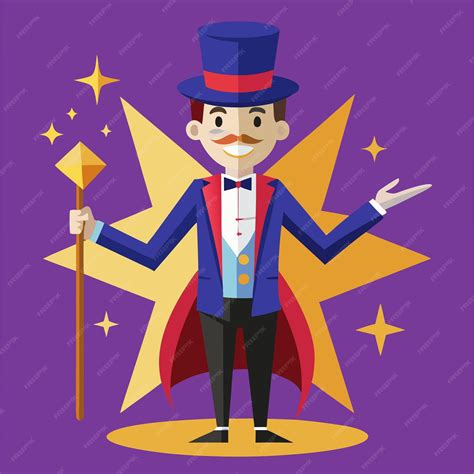 Magician Clip Art Vector Design Work | Premium AI-generated vector