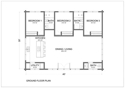 Single Room House Plans