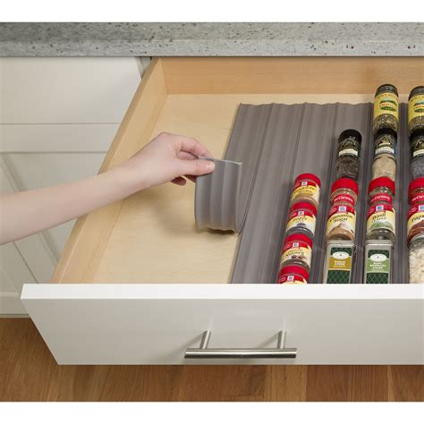 YouCopia SpiceLiner In-Drawer Spice Organizer (Set of 6) | Spice ...