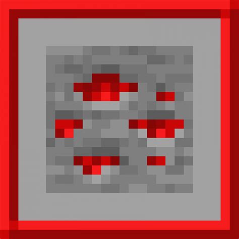 Image result for Minecraft Redstone Ore