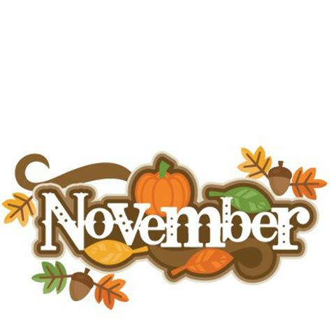 November clipart happy birthday - Results: 15 images for November happy ...