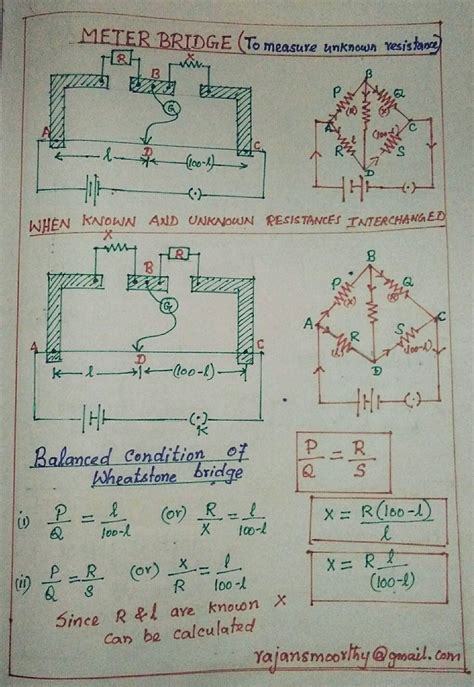 Image result for Meter Bridge Class 12
