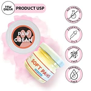 Papa Pawsome Soft Paws Cream for Dogs | Natural, Lick-Safe | Paw Butter ...
