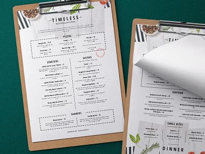 Image result for Rustic Menu Design