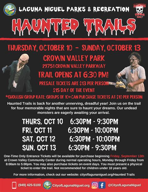 Calendar • Haunted Trails: Night 2