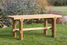 Outdoor Garden Table by Wooden Garden Table Garden Furniture Land Outdoor Garden Table