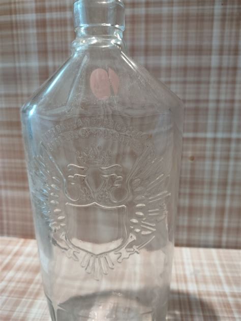 Vintage Smirnoff Bottle - Etsy