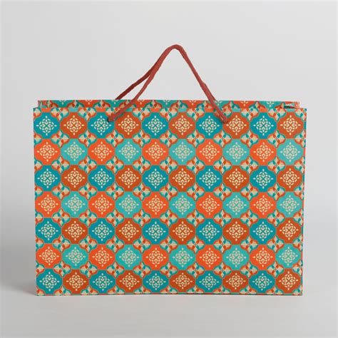 Buy Oxley Printed Gift Bag with Tag from Home Centre at just INR 199.0