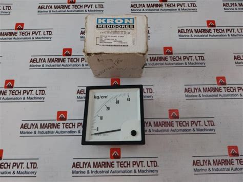 Kron Bm96Pc Ammeter 0-40Kg/Cm2 – Aeliya Marine
