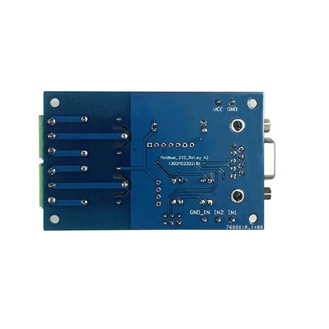 7-24V Modbus RTU 2 Channel RS232 Serial Relay Module buy online at Best ...