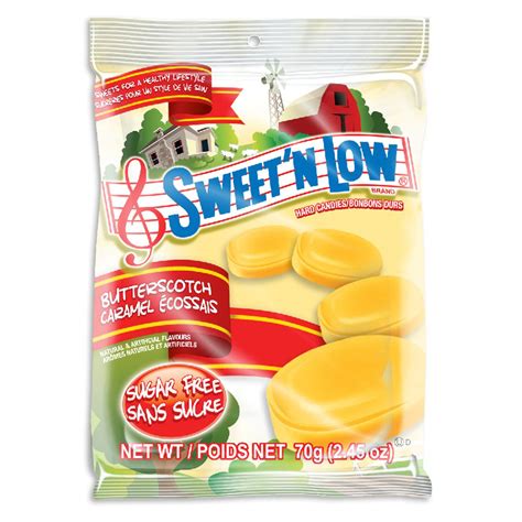 Sweet'n Low, Butterscotch Sugar Free Hard Candies, 70g/2.5 oz