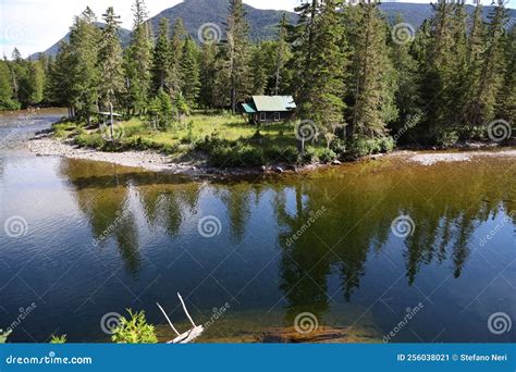 Landscape of Gaspesie National Park, Quebec Stock Image - Image of ...