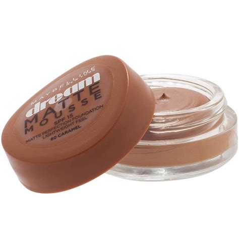 Maybelline Dream Matte Mousse Foundation 60 Caramel X 3