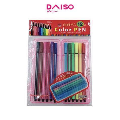 Jual Daiso Water-based Markers-12 colors- - Kab. Bekasi - DAISO JAPAN ...