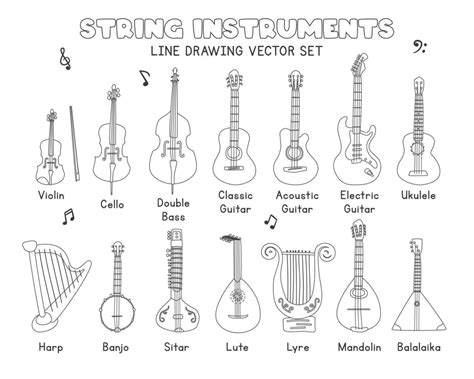 Image result for How to Draw Musical Instruments Easy