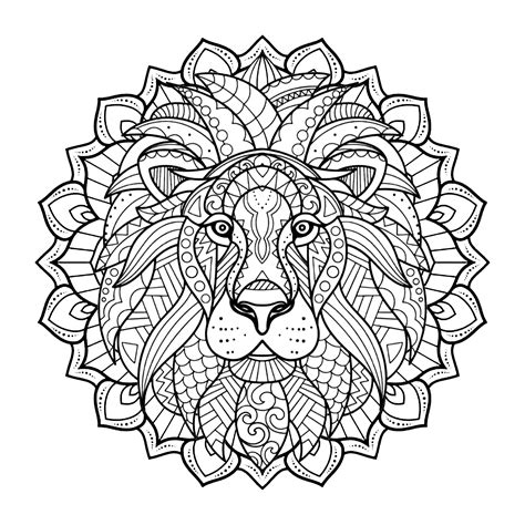 Mandala Printable Coloring Pages - prntbl.concejomunicipaldechinu.gov.co