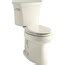 KOHLER Highline Almond Elongated Comfort Height 2-piece WaterSense ...