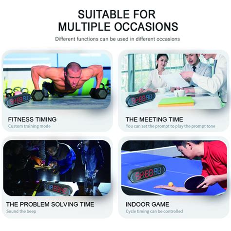 Buy Custom Digital Mini Gym Timer App Control Cycle Smart Timer Apply For Android And Ios System ...