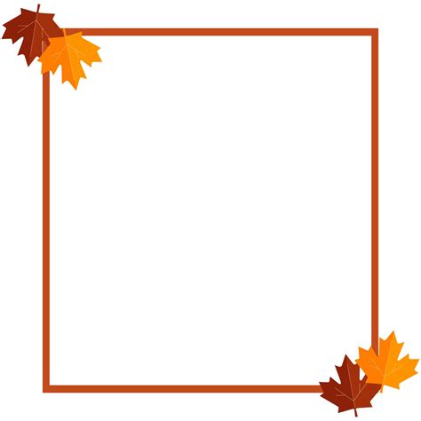 Leaf Template Printable, Fall Leaf Template, Printable Border ...