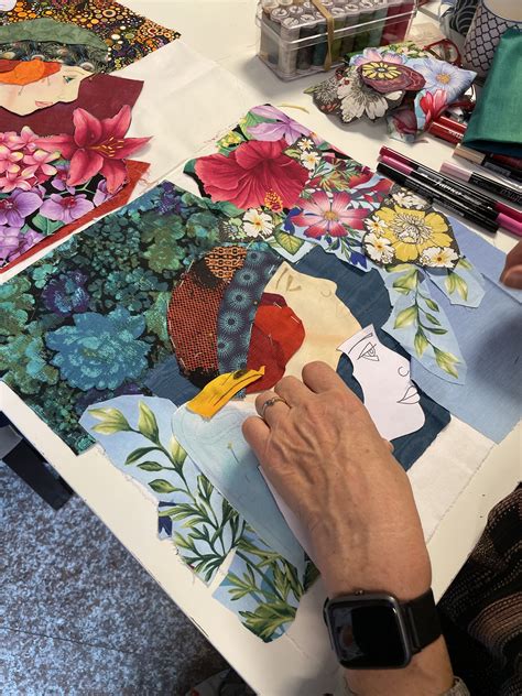 Pin van Diane Williams op Collage | Creatief handwerk, Collage illustratie, Textielkunst