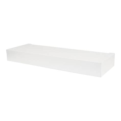 Hillman Fasteners 515601 Modern Float Shelf, 18", White : Amazon.in ...