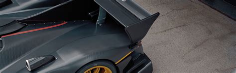 Download wallpaper Pagani, Pagani Zonda R, close-up, Zonda, rear wing ...