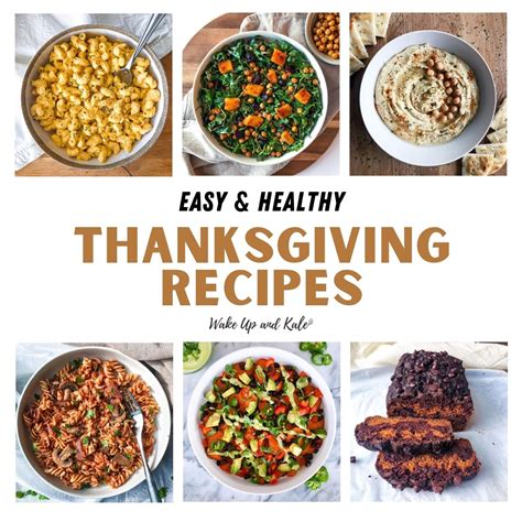 7 Easy and Healthy Thanksgiving Recipes - Wake Up and Kale
