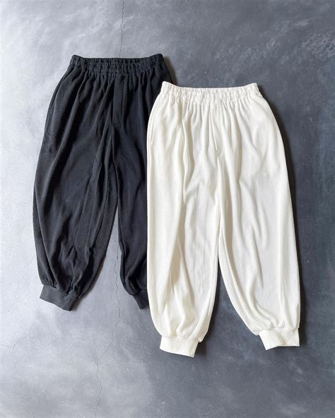 Robes&confections Spanish Pima Cotton Thermal Mesh Easy Harem Pants ...