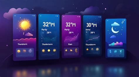 Image result for Modern Weather App GUI Python