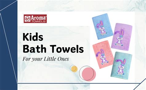 Aroma towels Microfiber Kids Bath Towels Quick Dry Super Absorbent ...