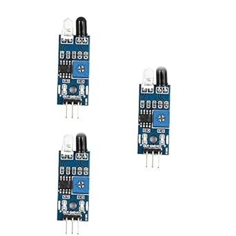 YourBot 3 Pieces x IR Infrared Obstacle Avoidance 3 Wire Reflective ...